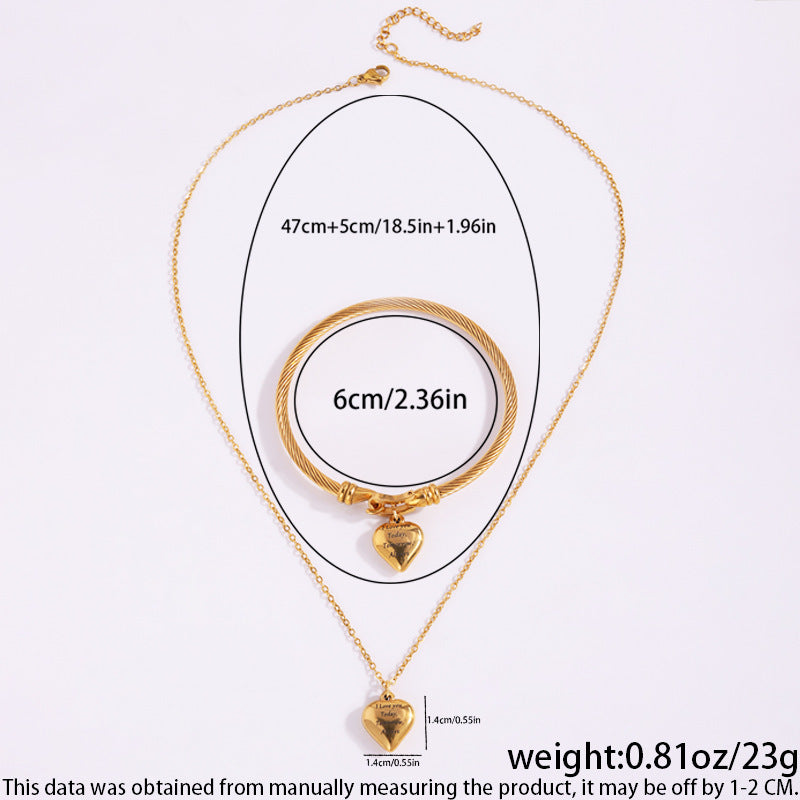 Wholesale Love Titanium Steel Bracelet Ginestar Bracelet Personalized Bracelet